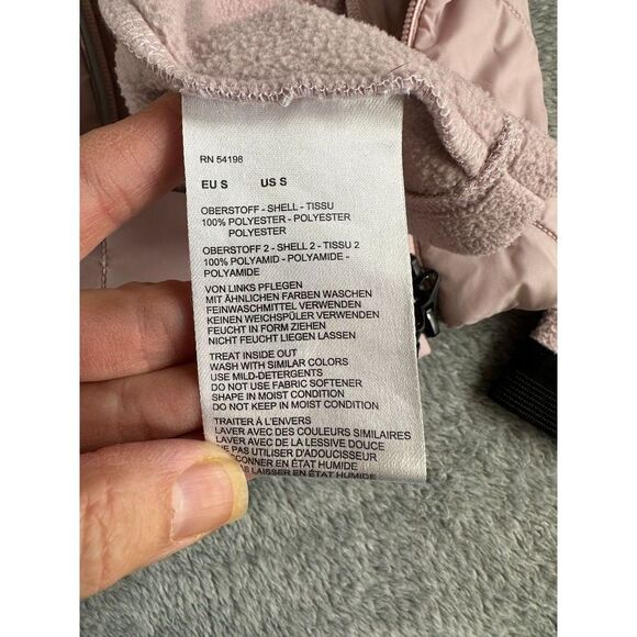 Bogner Fire + Ice Women's Fleece Jacket Pink Size S Quilted Long Sleeve Outdoor - Picture 7 of 9